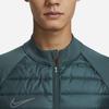 Nike Solid Color Logo Patch Pullover Long Sleeve Sweatshirt Men Tops Green FB6817-328