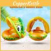 Ring Swimming Baby Sun Canopy Inflatable Toddler Float Swim Seat Aid Tool Toy
