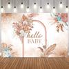 Happy Birthday Photography Backdrop Flowers Newborn Baby Shower Adult Birthday Party Banner Decor Background Photo Studio Props14