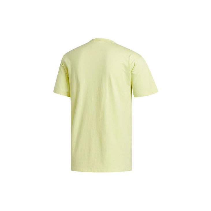 Adidas Originals Trebfoil Crew Neck T-Shirt Men Tops Green FM1435