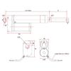 Linear Actuator 12V 24V 50mm 100mm 150mm Stroke Linear Drive Electric Motor Linear Motor Controller 50/100/300/500/700/2000N