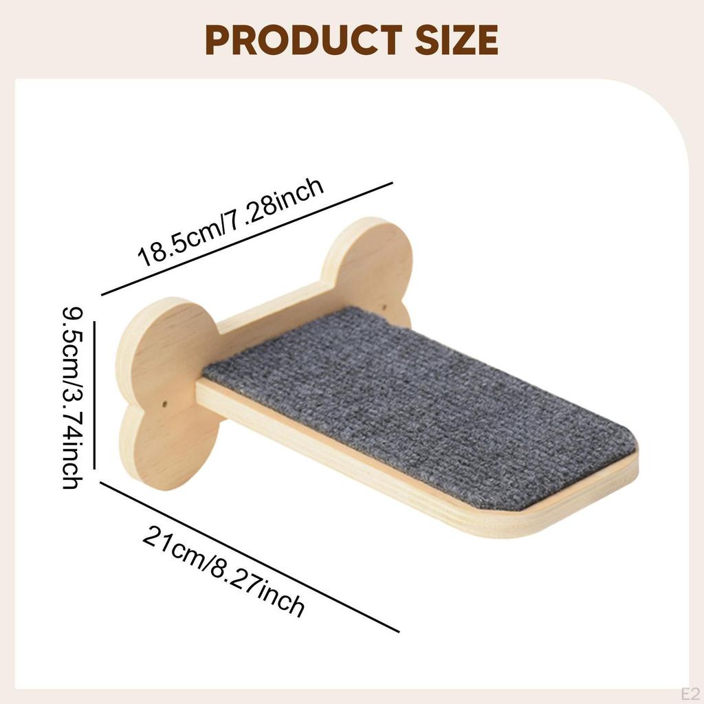 Shelf Furniture Indoor Wooden Multipurpose Climbing Ladder for Resting Lounging