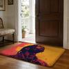 Rapper TTravis SScott Floor Mat Soft Flannel Absorbent Mat Non-Slip Rug Home Bedroom Bathroom