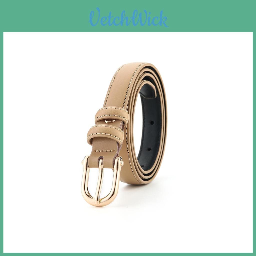 Womens Leather Belt Fashion Casual Elegant Genuine Leather For Office And Daily Wear