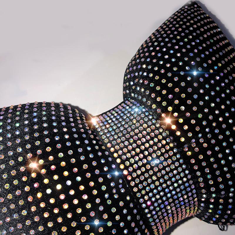 Almohadas Universales de Lujo con Diamantes de Imitación Brillantes para Reposacabezas de Coche, con Lazo, Cojín de Soporte Lumbar para Respaldo de Asiento, Interior de Automóvil
