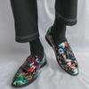 Fashion Men Shoes Casual Business Fringed Shoes Black Men One-foot Lightweight Breathable Office Fashion Shoes Banquet Shoes Sizes 38-46
