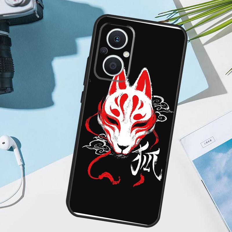 Japanese Style Fox Cover For OPPO Reno 14 F 13 12 11 10 Pro 11F 12F 13F 7 8 Lite OPPO Find X9 X8 X6 X5 Pro Case