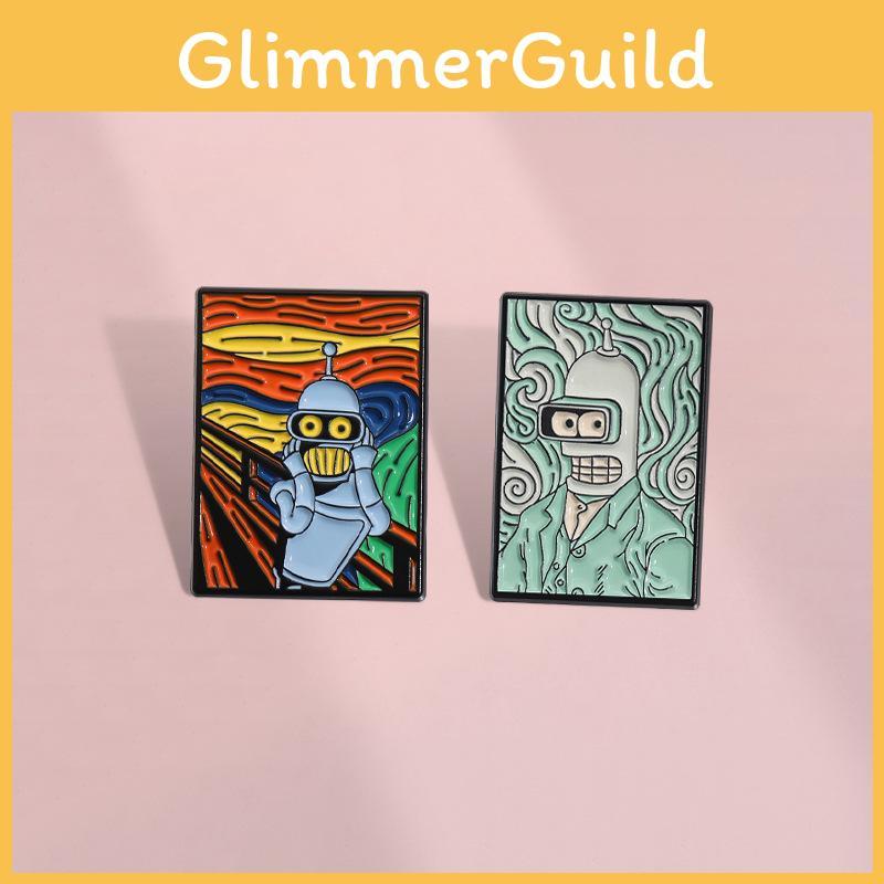 Trendy Cartoon Winter Character Brooch In Alloy With Stylish And Functional Design