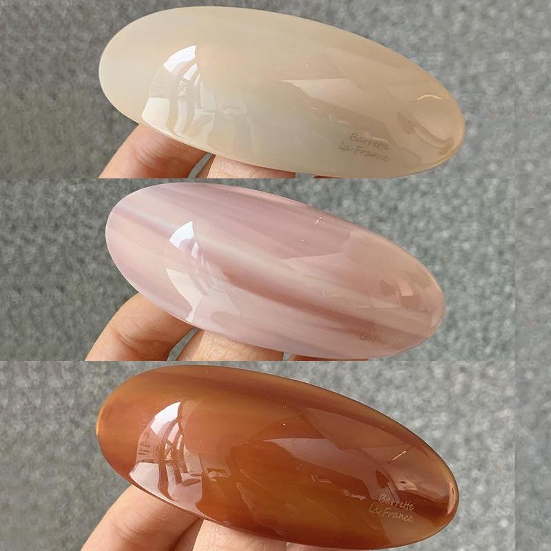 5pcs New Retro French Hairclips Barrettes Acetate Hair Side Clip Non-slip Headwear Korean Fashion for Girls Headdress Decoration