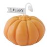 Handmade Halloween Pumpkin Scented Candle - Party Favor & Gift Fragrance Ornament