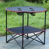Folding Camping Table Lightweight Portable Picnic Table Outdoor Folding Barbecue Table Great for Camping Picnic Beach Hiking