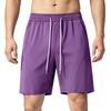 Men Athletic Shorts with Elastic Waistband Drawstring Pockets Lightweight Quick Dry Breathable Fabric for Sports Training Running Gym