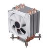 CPU Cooling Fan 3.54in 6 Heat Pipes 3pin 12VDC 2000RPM Hydraulic Bearing CPU Air Cooler with