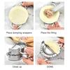Double Headed Jiaozi Press Molds Crimped Design Dumpling Making Tools  Kitchen Gadgets