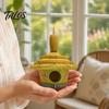 Decorative Bird Hut for Trees Thatched House, Resin Weatherproof Sun Resistant Nesting Box Hanging Shelter Outdoor Garden Backyard Decor House