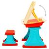 Bureau et Chevalet d'Apprentissage - vidaXL - 80343 - Réglable - Multicolore - Avec Chaise