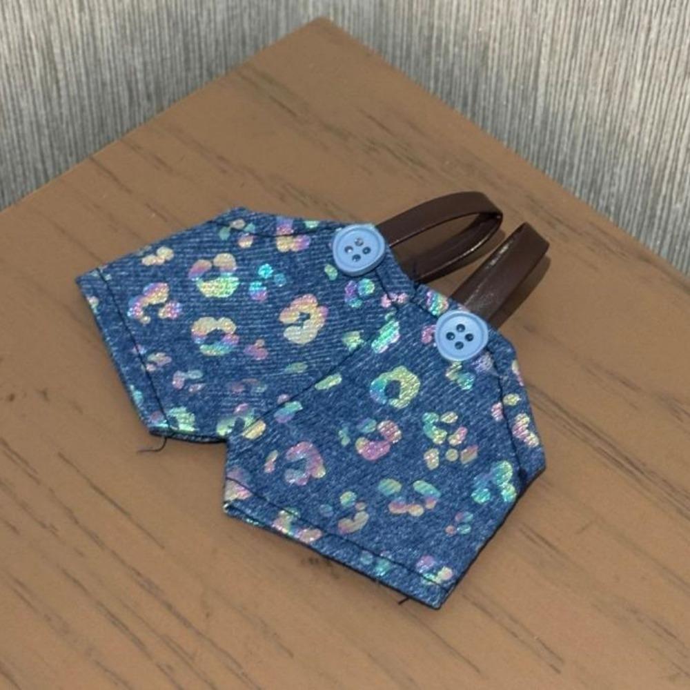 

Casual Wears Doll Shirt Clothes with Hats Doll Pants Suit For 17cm Cotton Doll 4