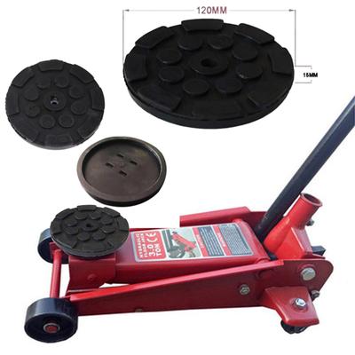 1Pc Black Rubber Jacking Pad for Car Lift Anti-slip Surface Tool Rail Protector Heavy Duty for Car