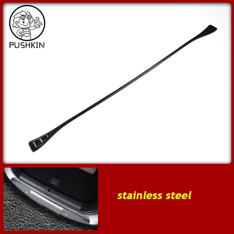 For Xpeng G6 2024 2023 Car Rear Trunk Sill Protector Stainless Steel Anti-Scratch Rear Bumper Interior Scuff Plate Guards Trim
