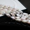 1String, Natural Freshwater Pearls, Handmade Teardrop-shaped Thread Pearl Beads, 10×20mm, for DIY Necklace, Jewelry Making Crafts, Length 36 Cm