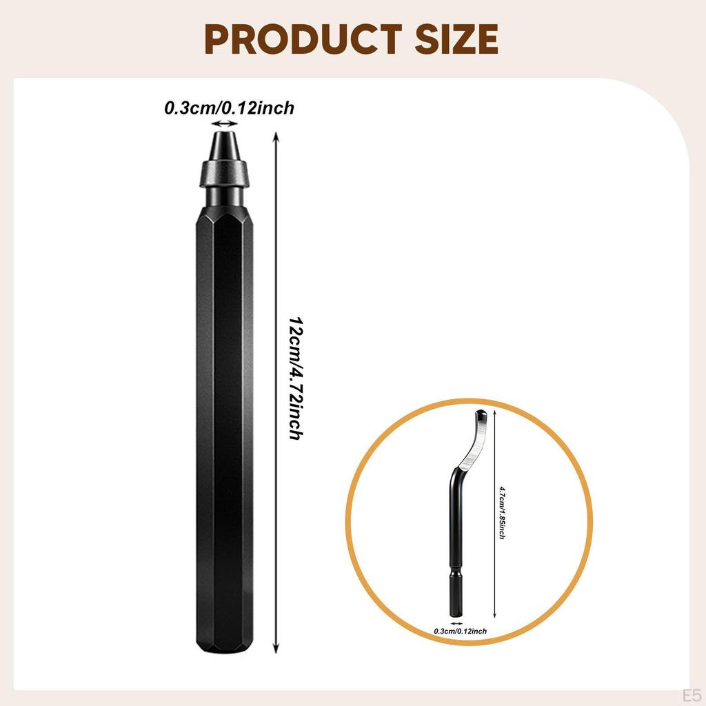 Deburring Tool Degree Rotatable Head Burr Removal Reamer Trimming Knife for Copper