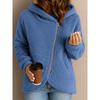 DICFY Women's Fashion Casual Solid Color Print Autumn Winter Hoodie