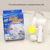 1PACK Household Multifunctional Kitchen Bathroom Bathroom Dead Corner Bowl Brush Shoe Brush Handheld Wireless Electric Cleaning Brush