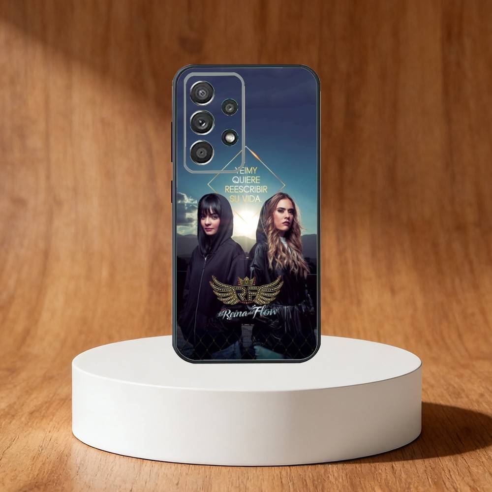 The Queen of Flow Phone Case For Samsung S25,S24,S21,S22,S23,S30,Ultra,S20,Plus,Fe,Note,10,9,5G Black Cover