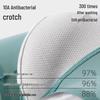 Men's Summer Ice Silk Antibacterial Quick-Dry Boxer Briefs - Mid-Waist, Seamless, Breathable Ultra-Thin Four-Corner Design.