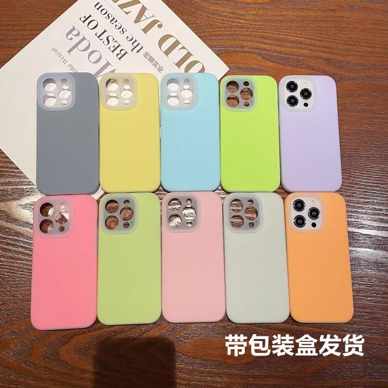 Applicable to Apple 17ProMax jelly mobile phone case all-inclusive liquid iPhone16 soft silicone 14 anti-drop protective case
