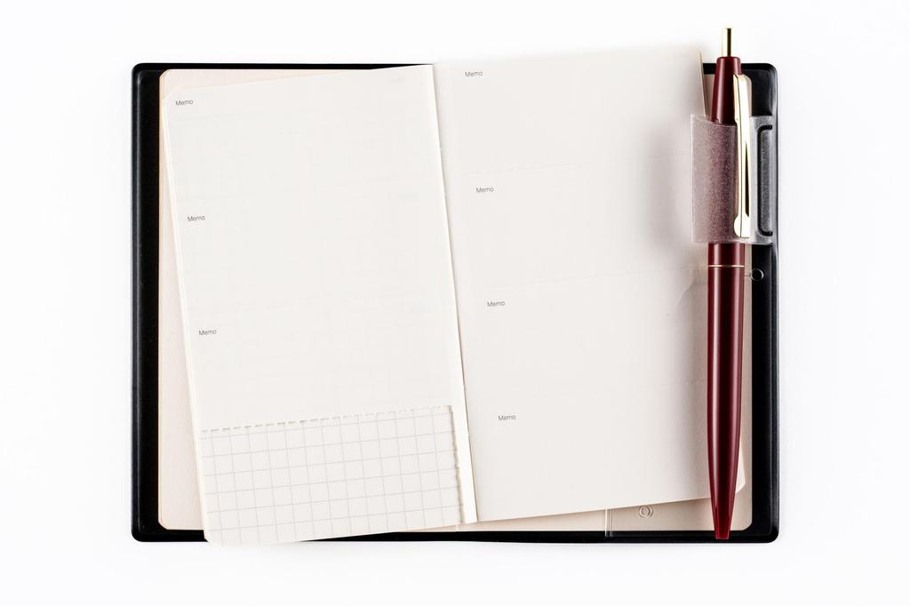 140 Business Takahashi Shoten 2026 Edition Black Weekly Planner Size Planner(Small Edition)1