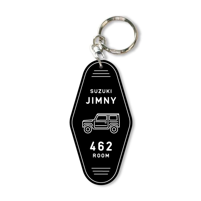 

SUZUKI Jimny Motel Keyring (Black)
