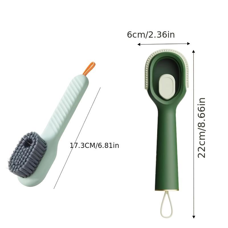 Multifunction Cleaning Shoe Brush Soft Automatic Liquid Shoe Brush Long Handle Liquid Clothes Brush Household Cleaning Tools