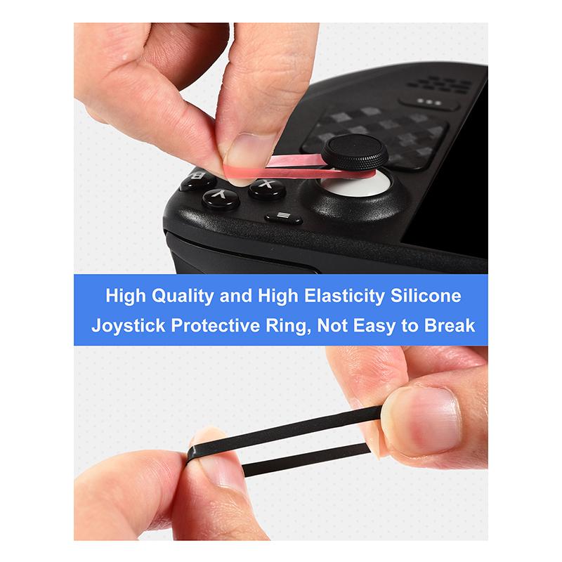 24Pcs Protective Ring For Steam-Deck/Ps5-/Ps4-/Switch- Pro Silicone Ring Cover Protective Ring