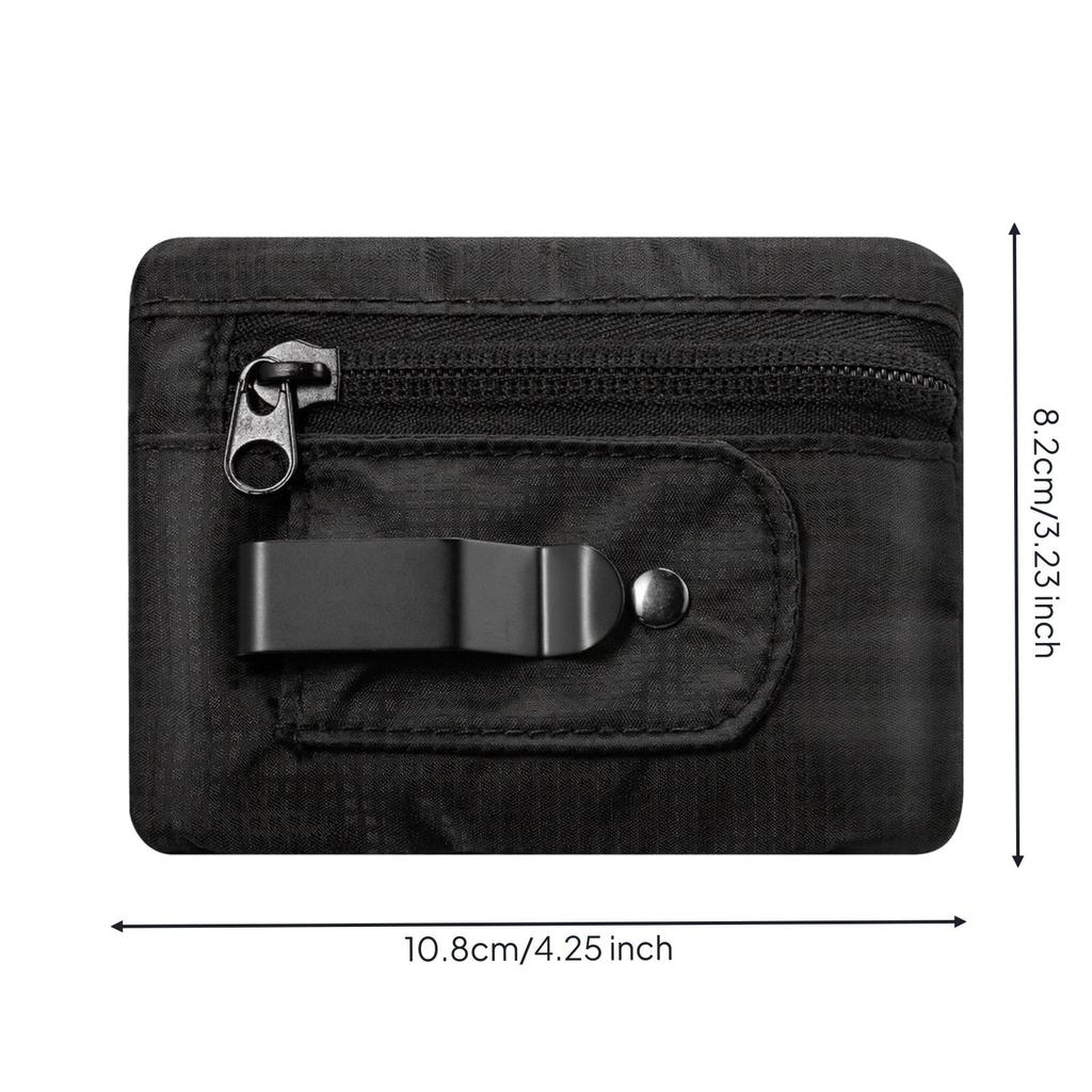 Blocking Wallet Lightweight Change Pouch for Travel, Sightseeing
