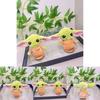 Adorable Star Wars Baby Yoda Plush Doll Keychain Soft Stuffed Toy For Collector