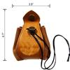 Dice PU Leather Bag Tray Designs Cute Drawstring Pouch for Roleplaying Gift Coin Purse Dice Storage Bags