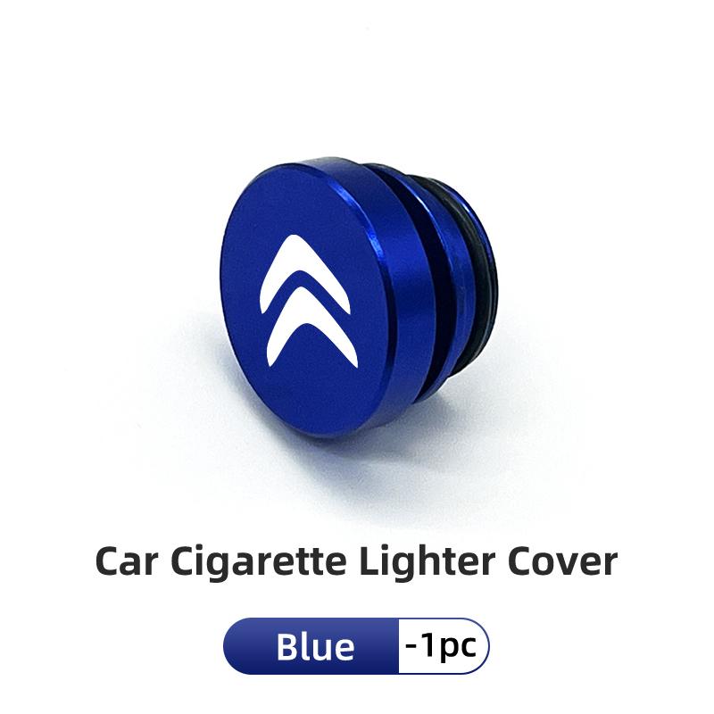 Cache-prise allume-cigare en alliage pour voiture, capuchon de protection anti-poussière pour Citroën C4 C3 C5 C1 C2 C6 VTS C4L DS3 DS4 DS5 Grand Berlingo