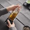 400ml Double-layer Glass Cup Heat-resistant Water Cups with Tea Drain Filter Office Portable Large Capacity Glasses Drinkware
