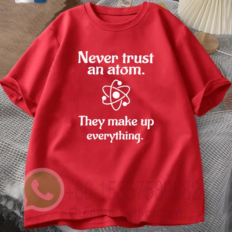 Science Chemistry TShirt Mens Tracksuit Cotton Casual Sportswear Crew Neck Pullover Short Sleeve Breathable Summer Streetwear