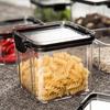 Airtight Transparent Plastic Food Storage Jar