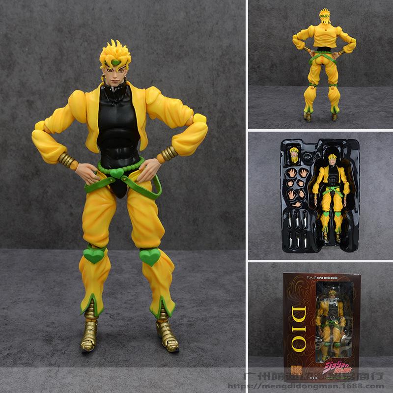 25 Arten JOJO's Bizarre Adventure Kujo Jotaro Dio Brando Kakyoin Kars Prosciutt Actionfigur Spielzeug Anime Geschenk