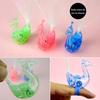 1pc Peacock Finger Light Colorful LED Light-up Rings Party Gadgets Kids Toy for Party