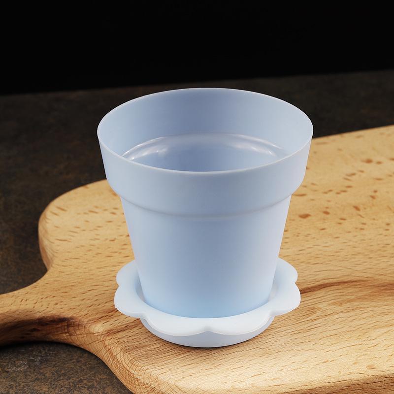 Bonsai Mousse Dessert Cup Wood Crumb Cake Pot for Pudding, Ice Cream, Jelly & Yogurt