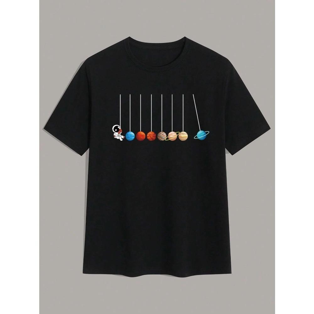 

Футболка Cartoon Planet для мужчин из хлопка, роскошный бренд, модная, большого размера, повседневная, с коротким рукавом, классическая, уличная, новое поступление, футболка S-4XL XXXXXL