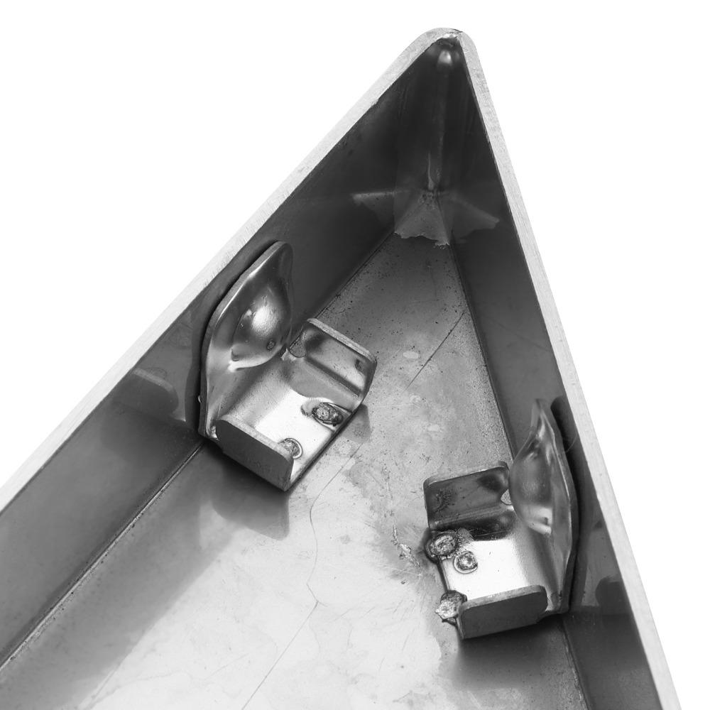 304 Stainless Steel Corner Floor Drain Deep Water Seal Floor Drain Odor-Proof Shower Drain Garage