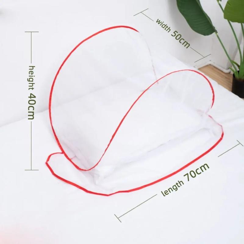 Summer -Up Mini Folding Mosquito Net Cover Portable Encryption Anti-Mosquito Head And Face Pest Control Home Textile Bed Nets