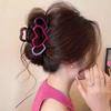 Gradient Heart Claw Hair Clip for Women - 2025 High-End Hair Accessory