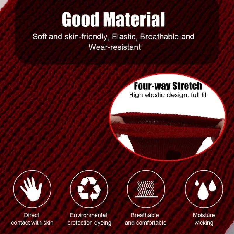 Balaclava Three Hole Headrest Cover Universal Car Seat Decoration Hat Halloween Christmas Funny Car Pranks Gifts Windproof Hood