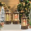 Luminous Hexagonal Rotating Snow Globe Lantern Music Box - Christmas Gift for Children